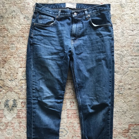 Everlane Denim - Everlane The Modern Boyfriend Jean in mid blue.